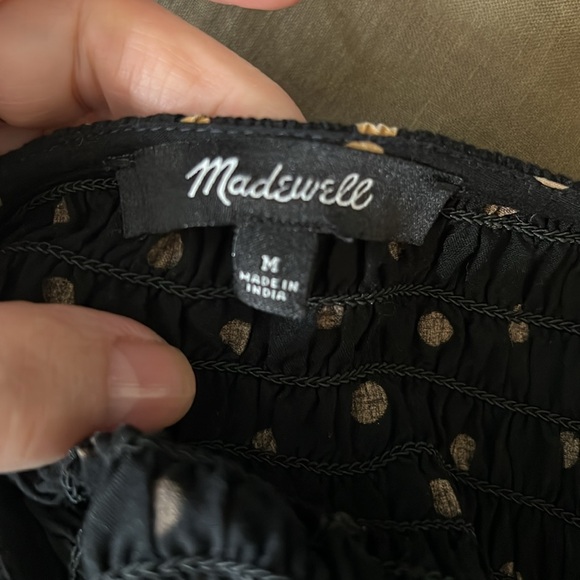 Madewell Babydoll Tunic Mini Dress medium - Picture 6 of 6